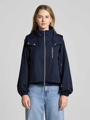 Kurtka o kroju oversized z kapturem i dwustronnym zamkiem błyskawicznym monari