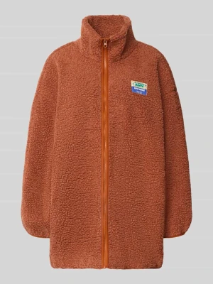 kurtka o kroju oversized ze stójką model 'Hoktown' American Vintage Ciemnopomarańczowy