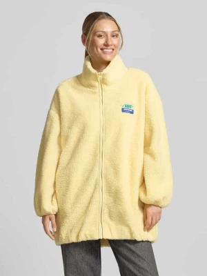 kurtka o kroju oversized ze stójką model 'Hoktown' American Vintage Jasnożółty