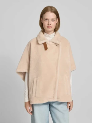 Kurtka o kroju oversized ze sztucznego futra model ‘GESSO’ Marella