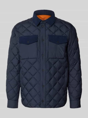kurtka o kroju regular fit w efekcie pikowania model 'FIRMIN' Save The Duck Czarny