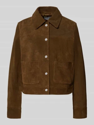 kurtka o kroju regular fit w skórzanym looku Jake*s Casual