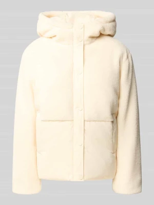 Kurtka o kroju regular fit w stylu teddy Model 'Ro44mina' ZABAIONE Écru
