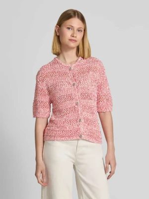 Kurtka o kroju regular fit z ażurowej dzianiny s.Oliver RED LABEL