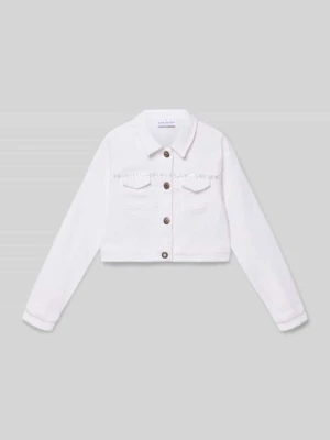 Kurtka o kroju regular fit z cekinowym obszyciem DANAMADE