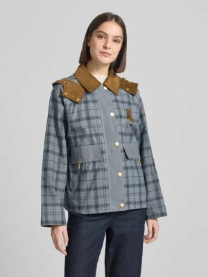 Kurtka o kroju regular fit z czystej bawełny model 'CARNFORTH' Barbour