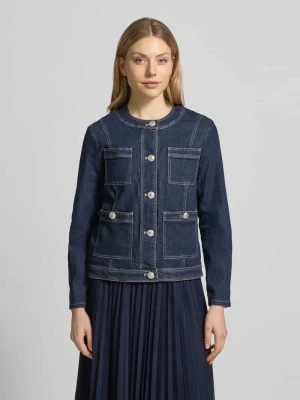 Kurtka o kroju regular fit z dodatkiem lyocellu w tkaninie stylizowanej na denim Betty Barclay