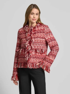 Kurtka o kroju regular fit z dodatkiem wełny model ‘ISKRA’ Essentiel Antwerp Czerwony