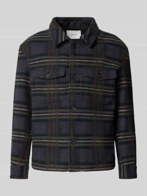 Kurtka o kroju regular fit z dodatkiem wełny model ‘MITCH’ Selected Homme