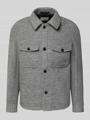 Kurtka o kroju regular fit z dodatkiem wełny model ‘MITCH’ Selected Homme