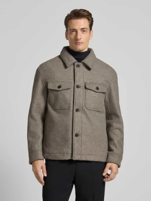 Kurtka o kroju regular fit z dodatkiem wełny model ‘MITCH’ Selected Homme