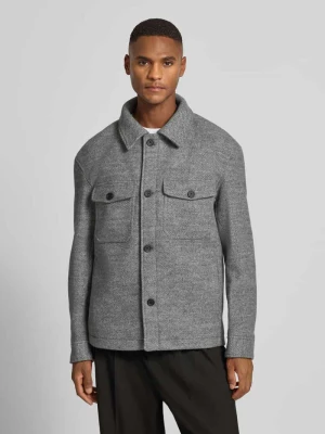 Kurtka o kroju regular fit z dodatkiem wełny model ‘MITCH’ Selected Homme