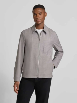 Kurtka o kroju regular fit z dodatkiem wiskozy model ‘Jerson’ drykorn