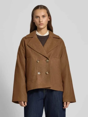 Kurtka o kroju regular fit z dwurzędową listwą guzikową model ‘NANCY LIFE’ Only