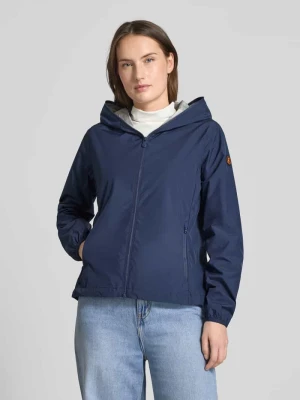 Kurtka o kroju regular fit z dwustronnym zamkiem błyskawicznym model ‘Stella’ SAVE THE DUCK