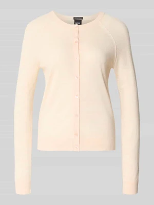 Kurtka o kroju regular fit z dzianiny z czystej żywej wełny model ‘FONAMI’ Boss