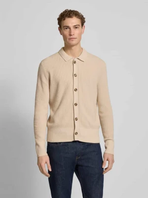 Kurtka o kroju regular fit z dzianiny z dodatkiem kaszmiru FTC-Cashmere