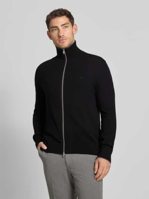 Kurtka o kroju regular fit z dzianiny z mieszanki bawełny z dodatkiem żywej wełny Marc O'Polo
