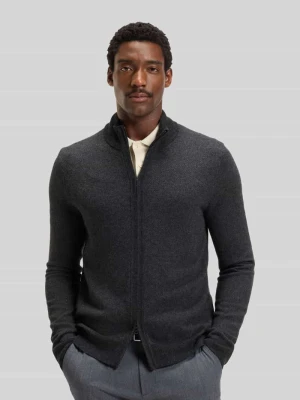 Kurtka o kroju regular fit z dzianiny z mieszanki wełny model ‘H-HETERNO’ Boss