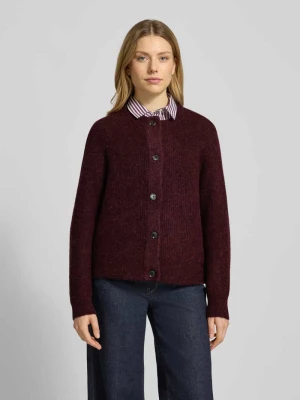 Kurtka o kroju regular fit z dzianiny z mieszanki wełny z dodatkiem wełny z alpaki model ‘LULU’ Selected Femme