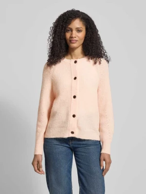 Kurtka o kroju regular fit z dzianiny z mieszanki wełny z dodatkiem wełny z alpaki model ‘LULU’ Selected Femme