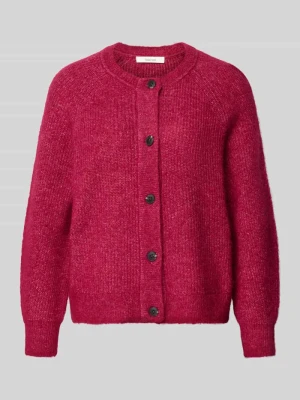 Kurtka o kroju regular fit z dzianiny z mieszanki wełny z dodatkiem wełny z alpaki model ‘LULU’ Selected Femme