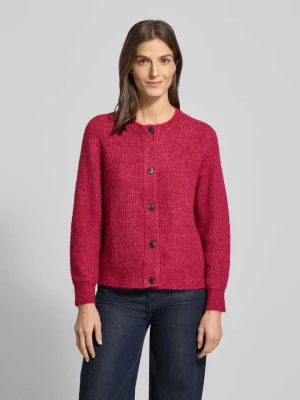 Kurtka o kroju regular fit z dzianiny z mieszanki wełny z dodatkiem wełny z alpaki model ‘LULU’ Selected Femme