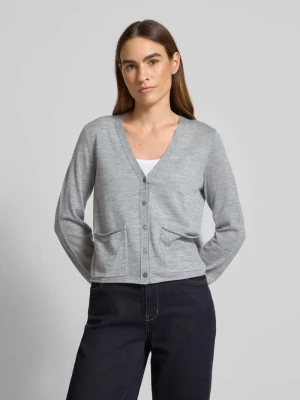Kurtka o kroju regular fit z dzianiny z mieszanki żywej wełny Marc O'Polo
