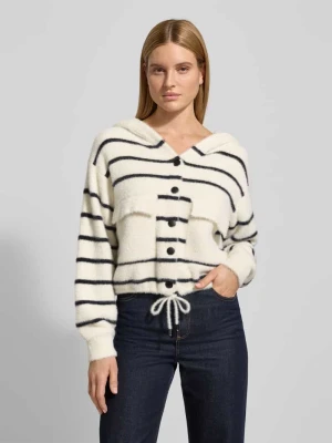 Kurtka o kroju regular fit z efektem dzianiny model ‘Dezember’ MORE & MORE