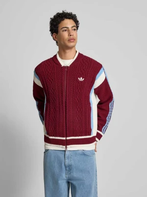 Kurtka o kroju regular fit z efektem dzianiny model ‘Wicons’ adidas Originals