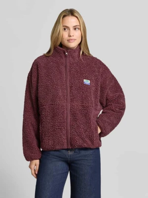 kurtka o kroju regular fit z futerka model 'Hoktown' American Vintage Bordowy melanż