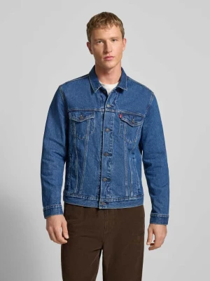 Kurtka o kroju regular fit z imitacji denimu model ‘Trucker’ Levi's®