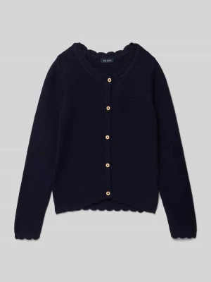 Kurtka o kroju regular fit z imitacji dzianiny BLUE SEVEN