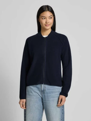 Kurtka z dzianiny o kroju regular fit z czystej wełny Christian Berg Woman