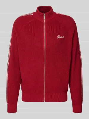 Kurtka o kroju regular fit z imitacji dzianiny REVIEW