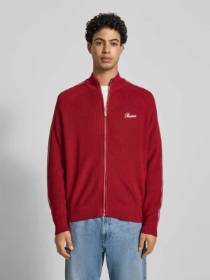 Kurtka o kroju regular fit z imitacji dzianiny REVIEW