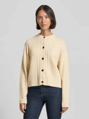 Kurtka o kroju regular fit z imitacji dzianiny z dodatkiem wełny Jake*s Casual