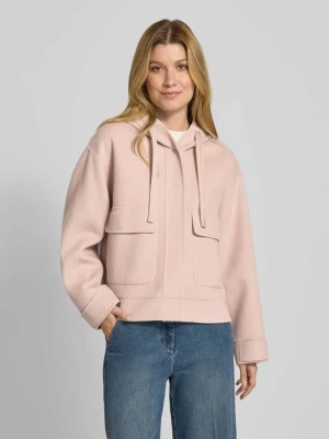 Kurtka o kroju regular fit z kapturem z mieszanki wełny model ‘GARY’ Weekend Max Mara