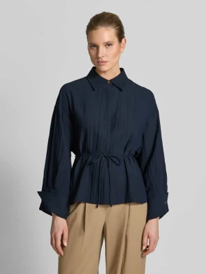 kurtka o kroju regular fit z lekkiego plisowania model 'AGITARE' MAX&Co.