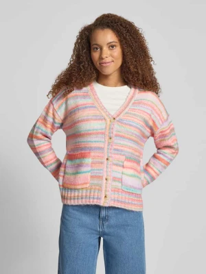 Kurtka o kroju regular fit z miękkiej prążkowanej dzianiny model ‘ORMAN Pieces