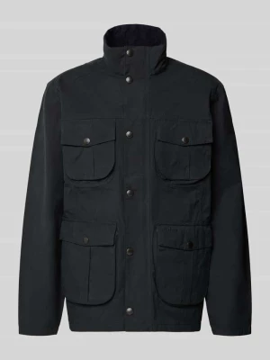 Kurtka o kroju regular fit z mieszanki bawełny model ‘SANDERLING’ Barbour