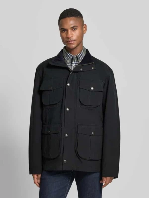 Kurtka o kroju regular fit z mieszanki bawełny model ‘SANDERLING’ Barbour