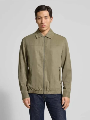 Kurtka o kroju regular fit z mieszanki lyocellu Guess