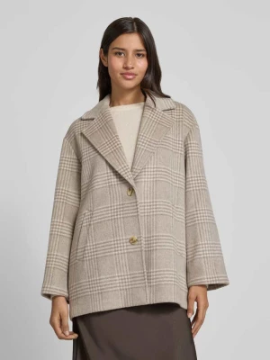 Kurtka o kroju regular fit z mieszanki wełny milano italy