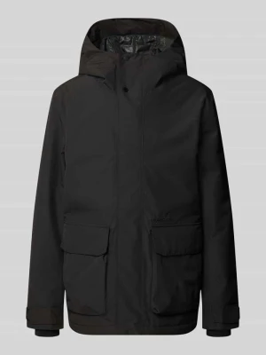 kurtka o kroju regular fit z naszywanymi kieszeniami model 'Liam' Didriksons Czarny