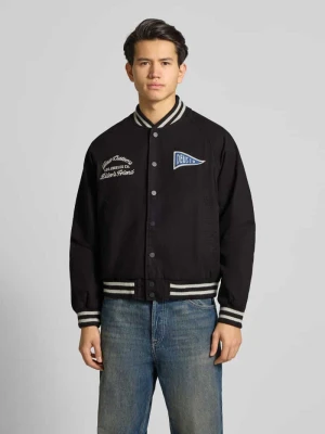 Kurtka o kroju regular fit z naszywką z logo model ‘Stadium’ DEUS EX MACHINA