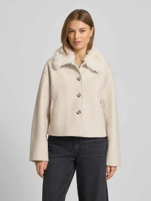 Kurtka o kroju regular fit z obszyciem ze sztucznego futra model ‘Quinn’ Vila