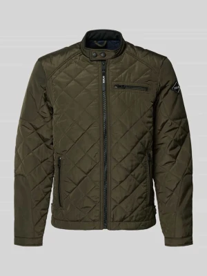 Kurtka o kroju regular fit z pikowaniem Replay