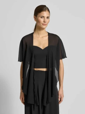 Kurtka o kroju regular fit z półprzezroczystego materiału Christian Berg Cocktail