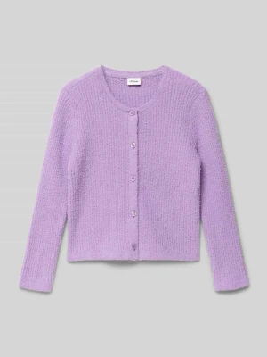 Kurtka o kroju regular fit z prążkowanej dzianiny s.Oliver RED LABEL